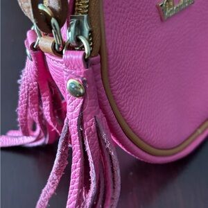 Valentina Pink Leather Women's Bag